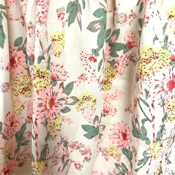 Dress forum floral print off the shoulder shirt. Size M - Picture 3 of 7